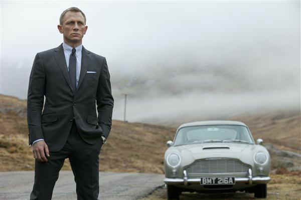 James Bond and his car